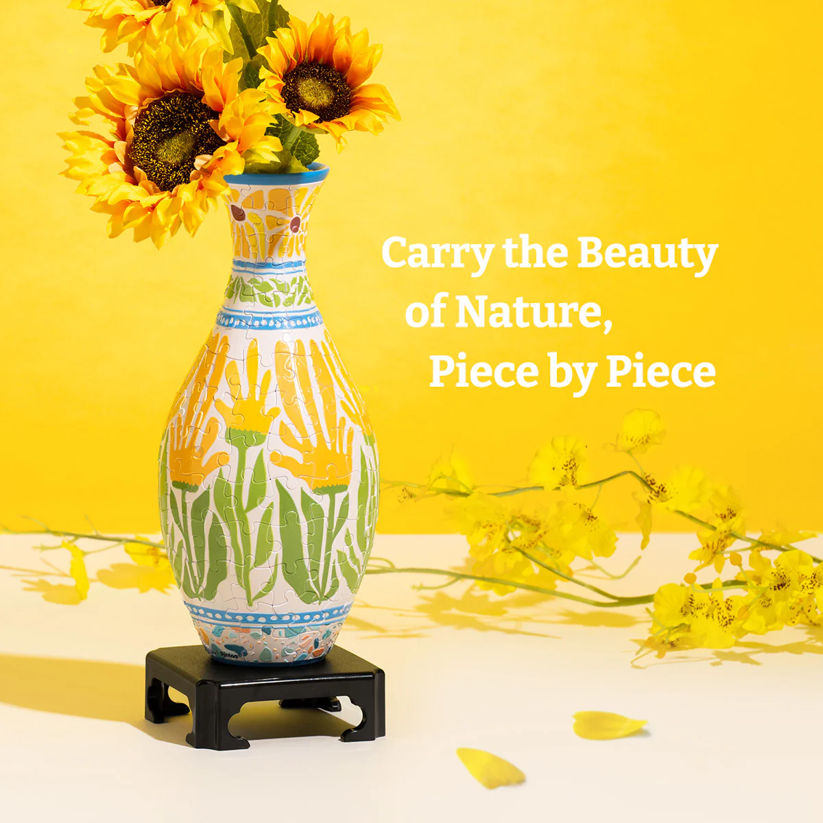 Summer Blossoms Puzzle Vase - (160 Piece)
